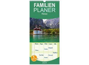 9783383078484 - Familienplaner 2024 - Berchtesgadener Land mit 5 Spalten (Wandkalender 21 x 45 cm) CALVENDO