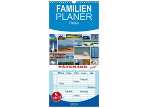 9783383083075 - Familienplaner 2024 - Dänemark - Ostseeküste mit 5 Spalten (Wandkalender 21 x 45 cm) CALVENDO