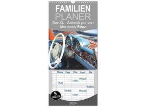 9783383086137 - Familienplaner 2024 - Der SL - Ästhetik pur von Mercedes Benz mit 5 Spalten (Wandkalender 21 x 45 cm) CALVENDO