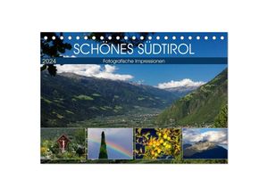 9783383221743 - Schönes Südtirol (Tischkalender 2024 DIN A5 quer) CALVENDO Monatskalender