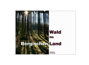 9783383246210 - Wald im Bergischen Land 2024 (Wandkalender 2024 DIN A2 quer) CALVENDO Monatskalender