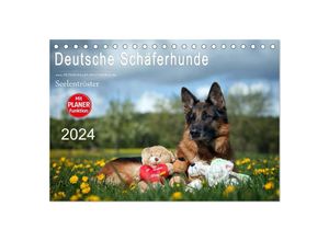 9783383257216 - Deutsche Schäferhunde Seelentröster (Tischkalender 2024 DIN A5 quer) CALVENDO Monatskalender