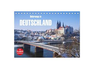 9783383289835 - Unterwegs in Deutschland (Tischkalender 2024 DIN A5 quer) CALVENDO Monatskalender