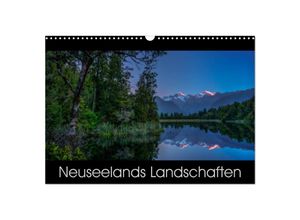 9783383451522 - Neuseelands Landschaften (Wandkalender 2024 DIN A3 quer) CALVENDO Monatskalender