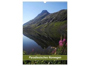 9783383458774 - Paradiesisches Norwegen (Wandkalender 2024 DIN A3 hoch) CALVENDO Monatskalender