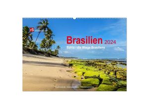 9783383478925 - Brasilien 2024 Bahia - die Wiege Brasiliens (Wandkalender 2024 DIN A2 quer) CALVENDO Monatskalender