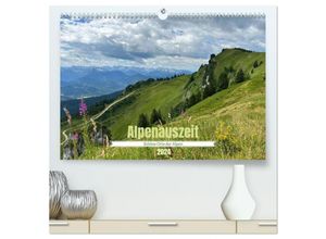 9783383695810 - Alpenauszeit - Schöne Orte der Alpen (hochwertiger Premium Wandkalender 2024 DIN A2 quer) Kunstdruck in Hochglanz