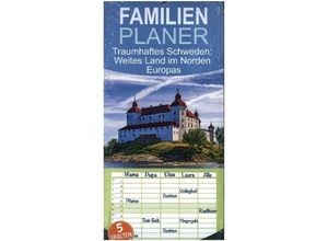 9783383707575 - Familienplaner 2024 - Traumhaftes Schweden Weites Land im Norden Europas mit 5 Spalten (Wandkalender 21 x 45 cm) CALVENDO