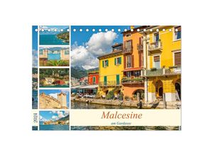 9783383743962 - Malcesine am Gardasee (Tischkalender 2024 DIN A5 quer) CALVENDO Monatskalender