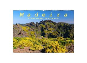 9783383794193 - Madeira Blumeninsel im Atlantik (Wandkalender 2025 DIN A2 quer) CALVENDO Monatskalender