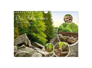 9783383794674 - Das Felsenmeer - Natur pur im Odenwald (Wandkalender 2025 DIN A4 quer) CALVENDO Monatskalender