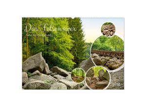 9783383794735 - Das Felsenmeer - Natur pur im Odenwald (Wandkalender 2025 DIN A2 quer) CALVENDO Monatskalender