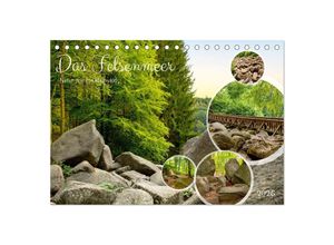 9783383794780 - Das Felsenmeer - Natur pur im Odenwald (Tischkalender 2025 DIN A5 quer) CALVENDO Monatskalender