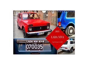 9783383802355 - LADA NIVA - Exportschlager der UdSSR (Wandkalender 2025 DIN A4 quer) CALVENDO Monatskalender