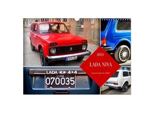 9783383802393 - LADA NIVA - Exportschlager der UdSSR (Wandkalender 2025 DIN A3 quer) CALVENDO Monatskalender