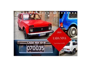 9783383802447 - LADA NIVA - Exportschlager der UdSSR (Tischkalender 2025 DIN A5 quer) CALVENDO Monatskalender