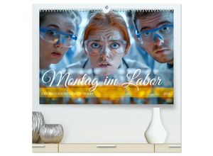 9783383803000 - Montag im Labor (hochwertiger Premium Wandkalender 2025 DIN A2 quer) Kunstdruck in Hochglanz