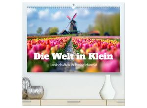 9783383821059 - Die Welt in Klein (hochwertiger Premium Wandkalender 2025 DIN A2 quer) Kunstdruck in Hochglanz