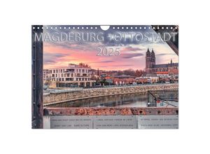 9783383831836 - Magdeburg - Ottostadt (Wandkalender 2025 DIN A4 quer) CALVENDO Monatskalender