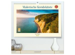 9783383831904 - Insel Rügen - Malerische Kreideküste (hochwertiger Premium Wandkalender 2025 DIN A2 quer) Kunstdruck in Hochglanz