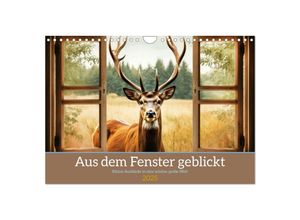 9783383832413 - Aus dem Fenster geblickt (Wandkalender 2025 DIN A4 quer) CALVENDO Monatskalender