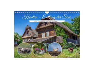 9783383855818 - Kroatien - Entlang der Save (Wandkalender 2025 DIN A4 quer) CALVENDO Monatskalender