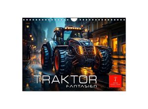 9783383856358 - Traktor Fantasien (Wandkalender 2025 DIN A4 quer) CALVENDO Monatskalender