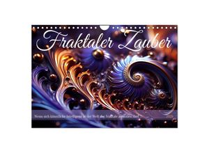 9783383857140 - Fraktaler Zauber (Wandkalender 2025 DIN A4 quer) CALVENDO Monatskalender