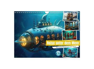 9783383857638 - Reise unter dem Meer (Wandkalender 2025 DIN A4 quer) CALVENDO Monatskalender