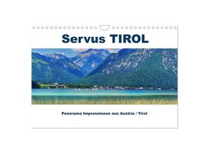 9783383859816 - Servus TIROL Panorama Impressionen aus Austria   Tirol (Wandkalender 2025 DIN A4 quer) CALVENDO Monatskalender