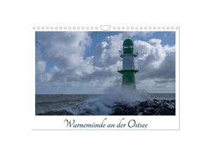 9783383860669 - Warnemünde an der Ostsee (Wandkalender 2025 DIN A4 quer) CALVENDO Monatskalender