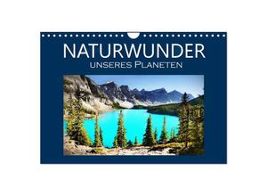 9783383861246 - Naturwunder unseres Planeten (Wandkalender 2025 DIN A4 quer) CALVENDO Monatskalender