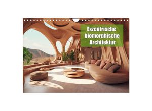 9783383862892 - Exzentrische biomorphe Architektur (Wandkalender 2025 DIN A4 quer) CALVENDO Monatskalender