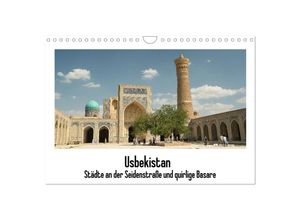 9783383863417 - Usbekistan (Wandkalender 2025 DIN A4 quer) CALVENDO Monatskalender