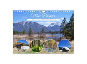 9783383867644 - Mein Barmsee - Rund um die Perle im Werdenfelser Land (Wandkalender 2025 DIN A4 quer) CALVENDO Monatskalender