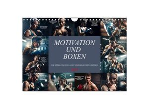 9783383869907 - Motivation und Boxen (Wandkalender 2025 DIN A4 quer) CALVENDO Monatskalender