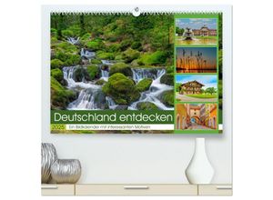 9783383870323 - Deutschland entdecken (hochwertiger Premium Wandkalender 2025 DIN A2 quer) Kunstdruck in Hochglanz