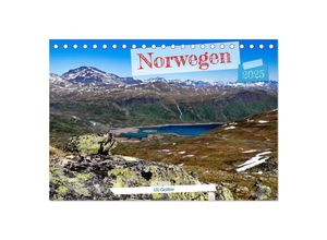 9783383871153 - Norwegen Wanderbar (Tischkalender 2025 DIN A5 quer) CALVENDO Monatskalender