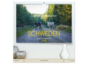 9783383881893 - Das Land der Freiheit Schweden (hochwertiger Premium Wandkalender 2025 DIN A2 quer) Kunstdruck in Hochglanz