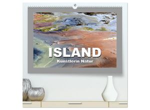 9783383882029 - Island - Künstlerin Natur (hochwertiger Premium Wandkalender 2025 DIN A2 quer) Kunstdruck in Hochglanz