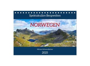 9783383882104 - Spektakuläre Bergwelten Norwegen (Tischkalender 2025 DIN A5 quer) CALVENDO Monatskalender