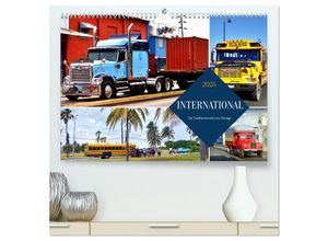 9783383883231 - INTERNATIONAL - Die Traditionsmarke aus Chicago (hochwertiger Premium Wandkalender 2025 DIN A2 quer) Kunstdruck in Hochglanz