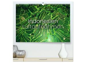 9783383883347 - Indonesien Luftaufnahmen (hochwertiger Premium Wandkalender 2025 DIN A2 quer) Kunstdruck in Hochglanz