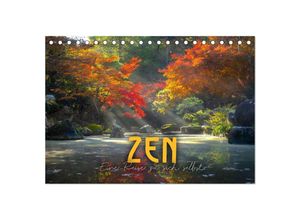 9783383883712 - ZEN - Eine Reise zu sich selbst (Tischkalender 2025 DIN A5 quer) CALVENDO Monatskalender