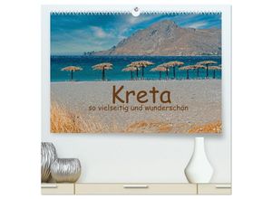 9783383884856 - Kreta so vielseitig und wunderschön (hochwertiger Premium Wandkalender 2025 DIN A2 quer) Kunstdruck in Hochglanz