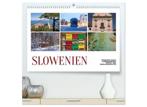 9783383885914 - Slowenien - Streifzüge durch atemberaubende Küsten- und Berglandschaften (hochwertiger Premium Wandkalender 2025 DIN A2 quer) Kunstdruck in Hochglanz