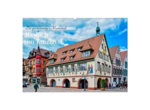 9783383885952 - Haslach im Kinzigtal - Die quicklebendige Marktstadt (Wandkalender 2025 DIN A2 quer) CALVENDO Monatskalender