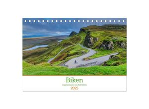 9783383886423 - Biken - Impressionen von Rolf Dietz (Tischkalender 2025 DIN A5 quer) CALVENDO Monatskalender