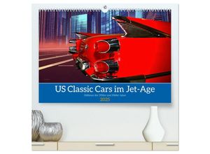 9783383886522 - US Classic Cars im Jet-Age (hochwertiger Premium Wandkalender 2025 DIN A2 quer) Kunstdruck in Hochglanz