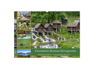 9783383887000 - Faszination Bosnien-Herzegowina (Wandkalender 2025 DIN A2 quer) CALVENDO Monatskalender